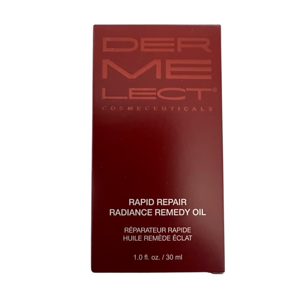 NIB Dermelect Rapid Repair Radiance Remedy Oil Skincare Treatment 1 oz Luxury